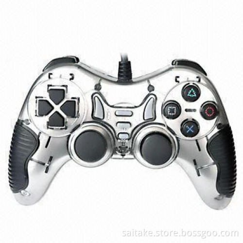 Sony's PS2 Wired Dual Shock Joypad, 12 Fire Buttons, Two Analog Sticks, 8-way Directional Buttons